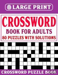 Crossword Puzzle Book For Adults