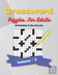 Crossword Puzzle Book For Adults Volume 1