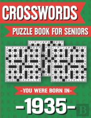 Crossword Puzzle Book For Seniors