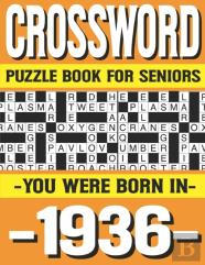 Crossword Puzzle Book For Seniors