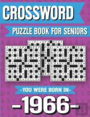 Crossword Puzzle Book For Seniors