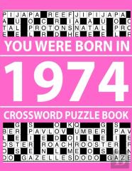 Crossword Puzzle Book-You Were Born In 1974