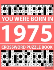 Crossword Puzzle Book-You Were Born In 1975