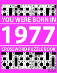 Crossword Puzzle Book-You Were Born In 1977