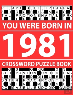 Bertrand.pt - Crossword Puzzle Book-You Were Born In 1981