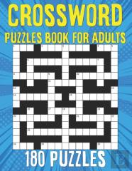 Crossword Puzzles Book For Adults 180 Puzzles