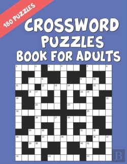 Bertrand.pt - Crossword Puzzles Book For Adults 180 Puzzles