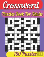 Crossword Puzzles Book For Adults 180 Puzzles