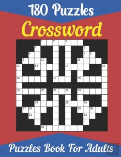 Bertrand.pt - Crossword Puzzles Book For Adults 180 Puzzles