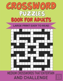 Bertrand.pt - Crossword Puzzles Book For Adults Large Print Easy To Read