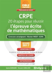 Crpe 20 Etapes Pour Reussir L'Epreuve Ecrite De Mathematiques