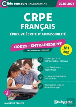 Bertrand.pt - Crpe - Admissibilité - Épreuve De Français : Cours + Entraînement (Édition 2026)