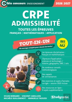 Bertrand.pt - Crpe - Admissibilité - Toutes Les Épreuves (Concours 2025-2026) : Tout-En-Un - Sujets 2025 Inclus (Édition 2026)