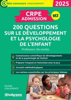 Bertrand.pt - Crpe Admission : 200 Questions Sur Le Développement Et La Psychologie (Édition 2025)