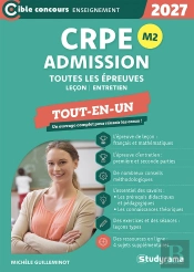 Crpe - Admission - Toutes Les Épreuves - Tout-En-Un - M1 : Tout-En-Un