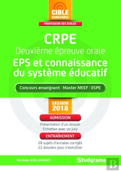 Bertrand.pt - Crpe ; Deuxième Épreuve Orale ; Eps Et Connaissance Du Système Éducatif ; Concours Enseignant  Master Meef, Espe (Concours 2018)