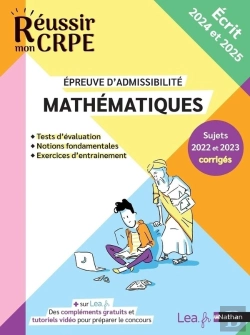 Bertrand.pt - Crpe Ecrit Mathematiques Admissibilite - 2024-2025