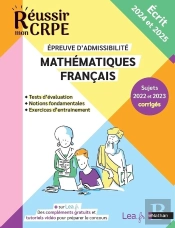 Crpe Ecrit Mathematiques Francais Admissibilite - 2024-2025