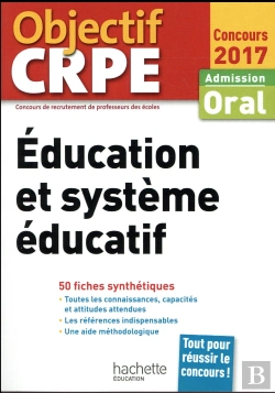 Bertrand.pt - Crpe En Fiches : Education Et Systeme Educatif - 2017