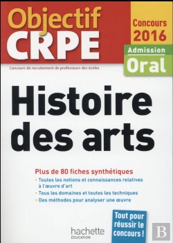 Bertrand.pt - Crpe En Fiches : Histoire Des Arts - 2016