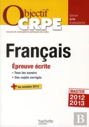 Crpe ; Épreuve Écrite De Français