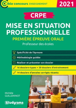 Bertrand.pt - Crpe ; Mise En Situation Professionnelle ; Premiere Épreuve Orale ; Professeur Des Écoles (Édition 2021)