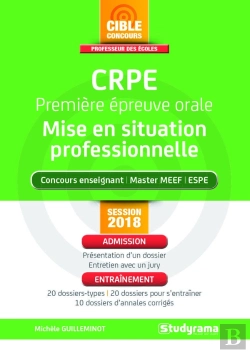 Bertrand.pt - Crpe ; Première Épreuve Orale ; Mise En Situation Professionnelle ;  Concours Enseignant, Master Meef, Espe (Concours 2018)