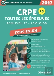 Crpe - Toutes Les Épreuves (Admission Et Admissibilité) - Session 2027 - L3 : Tout-En-Un