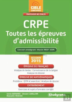 Bertrand.pt - Crpe ; Toutes Les Épreuves D'Admissibilité (2e Édition)