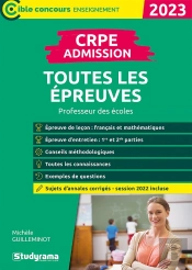 Crpe ; Toutes Les Épreuves D'Admission ; Concours Enseignant, Master Meef, Espe (Concours2019)