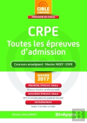 Crpe Toutes Les Epreuves D'Admission