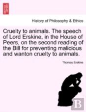 Cruelty To Animals. The Speech Of Lord E