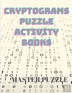Bertrand.pt - Cryptograms Puzzle Activity Books - Large Print Puzzles To Sharpen Your Mind