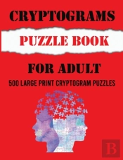 Cryptograms Puzzle Book For Adults