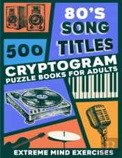 Cryptograms Puzzle Books For Adults