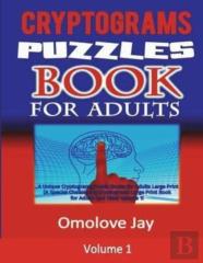 Cryptograms Puzzle Books For Adults
