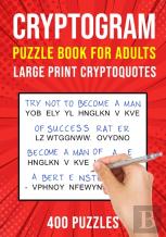Cryptograms Puzzle Books For Adults
