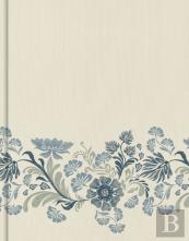 Csb Notetaking Bible, Large Print Edition, Cream Floral Cloth Over Board