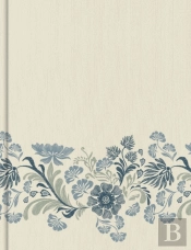 Csb Notetaking Bible, Large Print Edition, Cream Floral Cloth Over Board