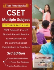 Cset Multiple Subject Test Prep 2020 And