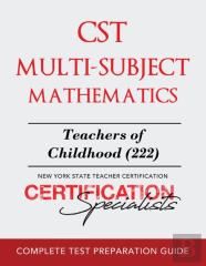 Cst Multi-Subject Mathematics