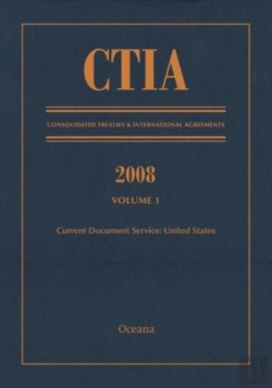 Bertrand.pt - Ctia: Consolidated Treaties & International Agreements 2008 Vol 1