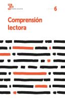 Cuaderno Comprensión Lectora 6