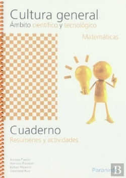 Bertrand.pt - Cuaderno De Cultura General Ámbito Científico Y Tecnológico. Matemáticas