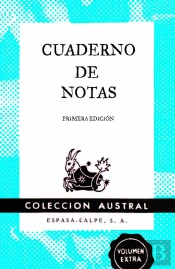 Cuaderno De Notas Azul 11,2x17,4cm