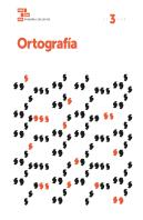 Cuadernos Ortografía 3