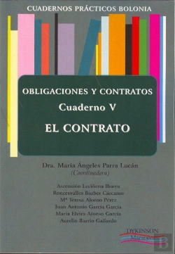 Bertrand.pt - Cuadernos Prácticos Bolonia. Obligaciones Y Contratos. Cuaderno V. El Contrato.