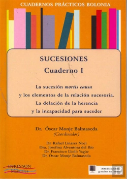 Bertrand.pt - Cuadernos Prácticos Bolonia. Sucesiones. Cuaderno I. La Sucesión Mortis Causa Y Los Elementos De La