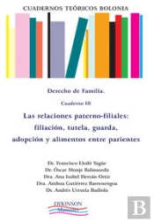 Cuadernos Teóricos Bolonia. Derecho De Familia. Cuaderno Iii. Las Relaciones Paterno-Filiales: Filia