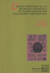 Cuarto Simposio De La Sociedad Española De Investigación En Educación Matemática